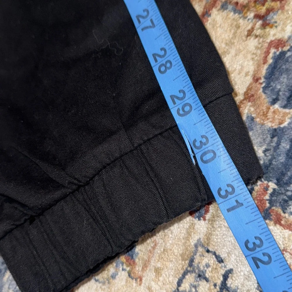 NWT SP essentials men’s drawstring elastic joggers pants bottoms black LG - Picture 12 of 14